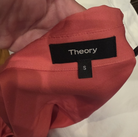 Theory Silk Blouse Sz S - Picture 5 of 6